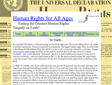 Tablet Screenshot of humanrightsforallages.org
